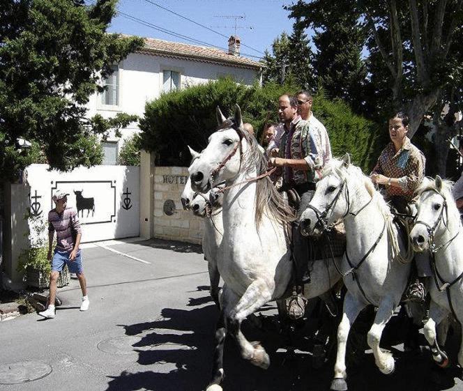 Lou Garbin Hotel Saint Laurent d'Aigouze Bagian luar foto